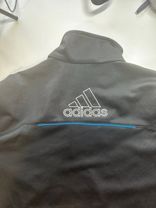 Chaqueta Adidas 3 Stripes Negra Vintage