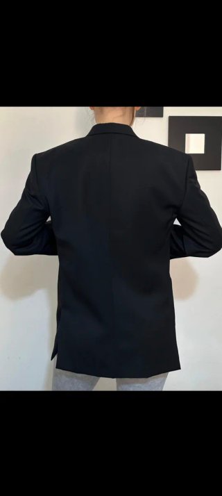 Blazer Negra Cruzada