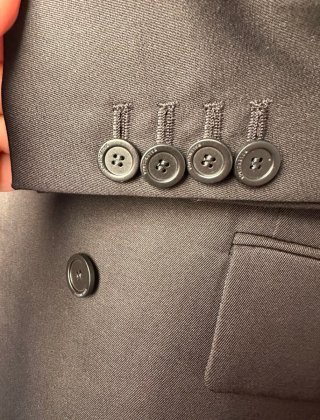 Blazer Negra Cruzada