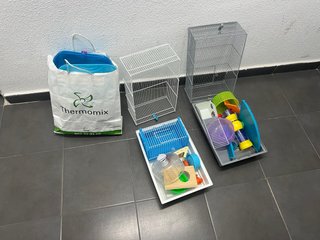 Set jaulas y accesorios para hámster