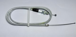 Cable gas  completo acelerador Plata 120cm