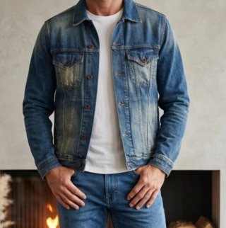 Cazadora Vaquera Massimo Dutti