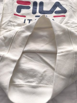Sudadera Fila Italia Blanca Talla M