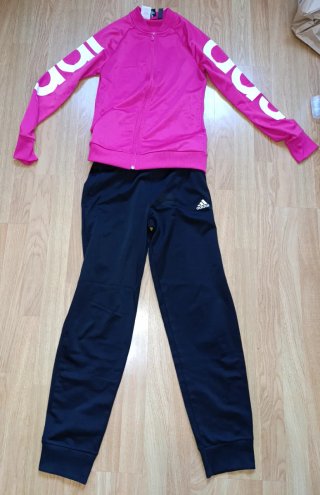 Chándal Adidas Rosa y Negro