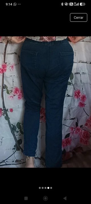 Vaquero Elástico Kiabi Talla 48