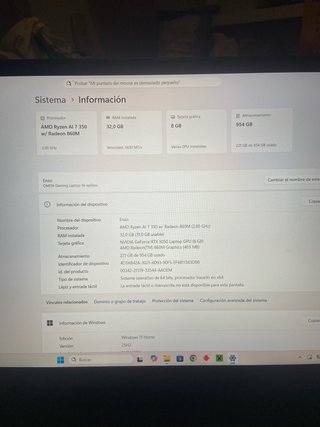 Portátil Gaming OMEN RTX 5050 8GB