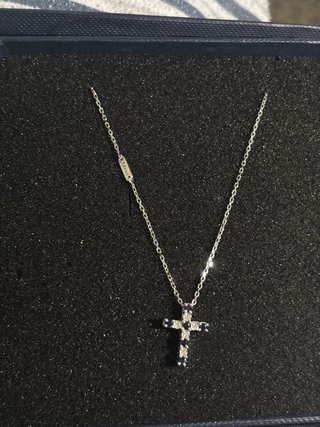 Collana Bliss Donna Oro bianco 18kt