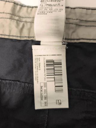 Pantalón corto negro