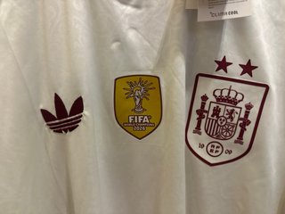 Camiseta España Adidas Blanca