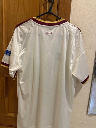 Camiseta España Adidas Blanca