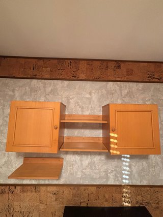 Estanterías de pared de madera