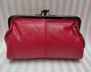 NOVEDAD! MONEDERO PIEL AUTÉNTICA UBRIQUE ROJO