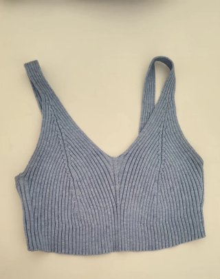 Conjunto 3 Tops Mujer Azul Talla Única