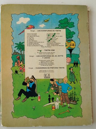 TINTIN. Las aventuras TINTIN en América y el Congo