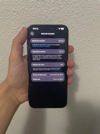 iPhone 15 Pro Max 256 GB - 100% Bateria