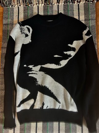Jersey con estampado abstracto