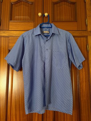 Camisa LUIS OUD hombre azul