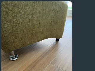 Sofá modular relax tela verde