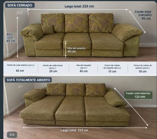 Sofá modular relax tela verde