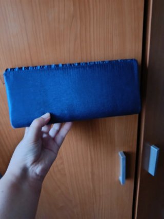 Bolso de fiesta azul