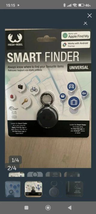 Localizador GPS Fresh 'n Rebel Smart Finder
