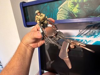 Figura vintage di Star Wars: Principessa Leia sul Moto Speeder di Endor