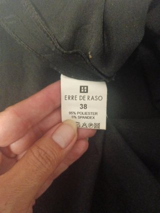Pantalón vestir negro mujer