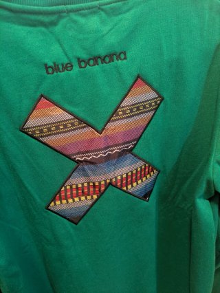 Sudadera Blue Banana Talla M Verde