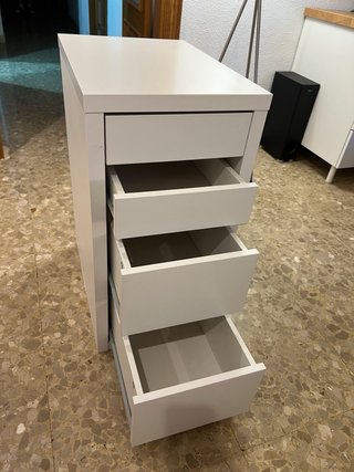 Cajonera IKEA MICKE Blanca