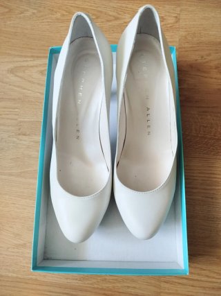 Zapatos de tacón Stephen Allen blancos T.38