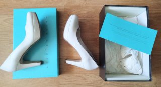 Zapatos de tacón Stephen Allen blancos T.38