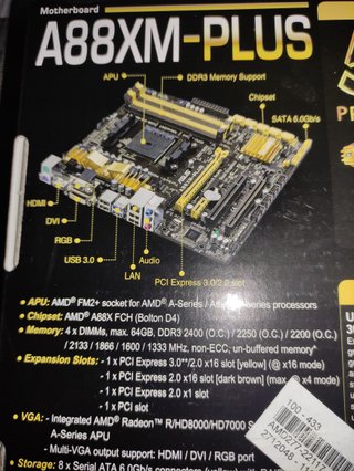 Placa Base ASUS AMD ABBXM-PLUS CON PROCESADOR