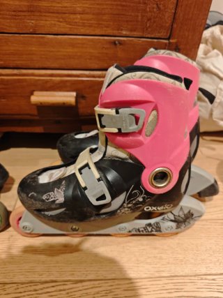 Patines en línea Oxelo niña talla 32-34 ajustable