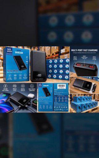 SAHESUN Power Bank 22.5W PD 20000mAh