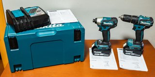 Herramientas Makita DTD155 + DHP483 + baterias 18V