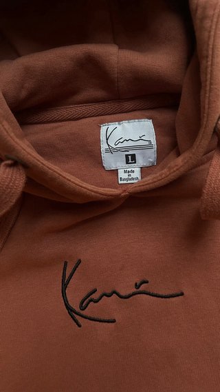 Sudadera Karl Kani naranja talla L
