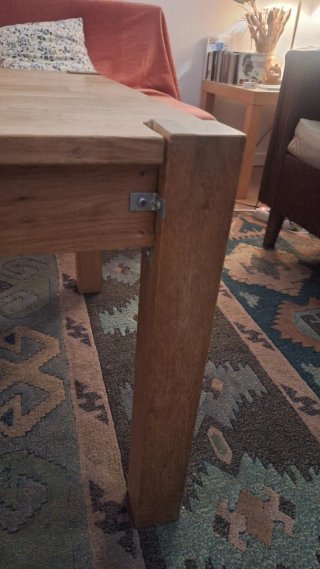 Mesa de centro de madera