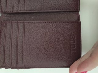 Cartera Tous Original Burdeos Corazones