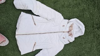 Chaqueta Zara Blanca Niña