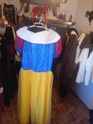 Vestido Blancanieves Adulto Talla L DE CALIDAD
