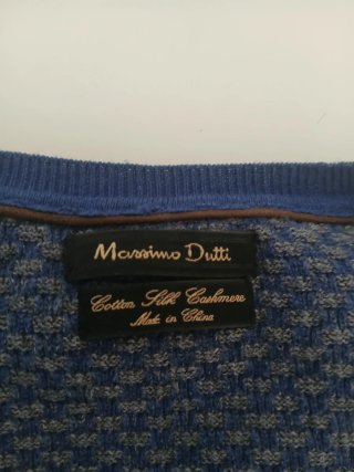 Jersey Massimo Dutti Azul