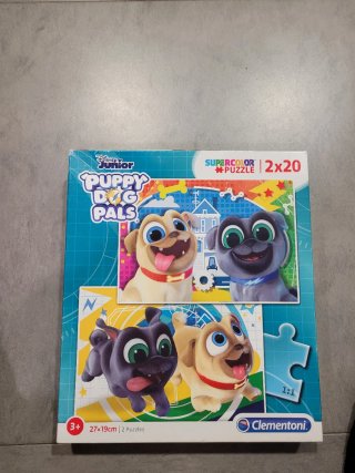 Puzzle Clementoni Bingo y Rolly 2x20 piezas