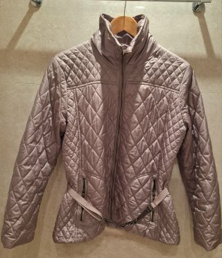 Parka Acolchada Beige
