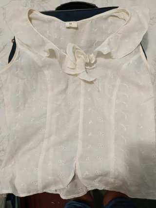 Traje de flamenca volantes lunares