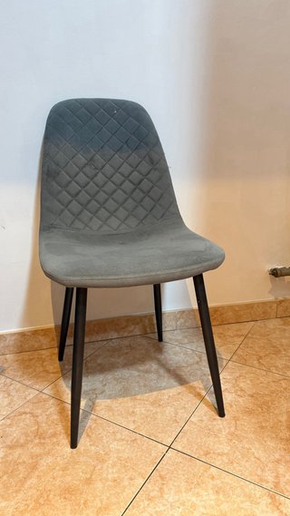 Sillas de Comedor Gris