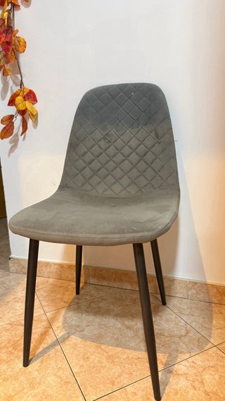Sillas de Comedor Gris