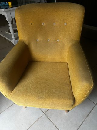 Sillón Color Mostaza