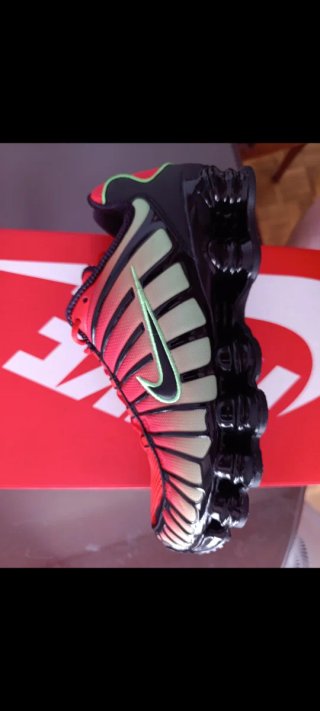 Nike Shox TL Negro Rojo Talla [Talla]