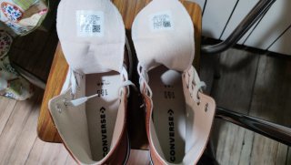 Zapatillas Converse Altas Naranjas