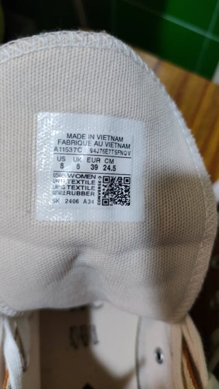 Zapatillas Converse Altas Naranjas
